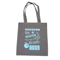 Tas cadeau bedankt meester